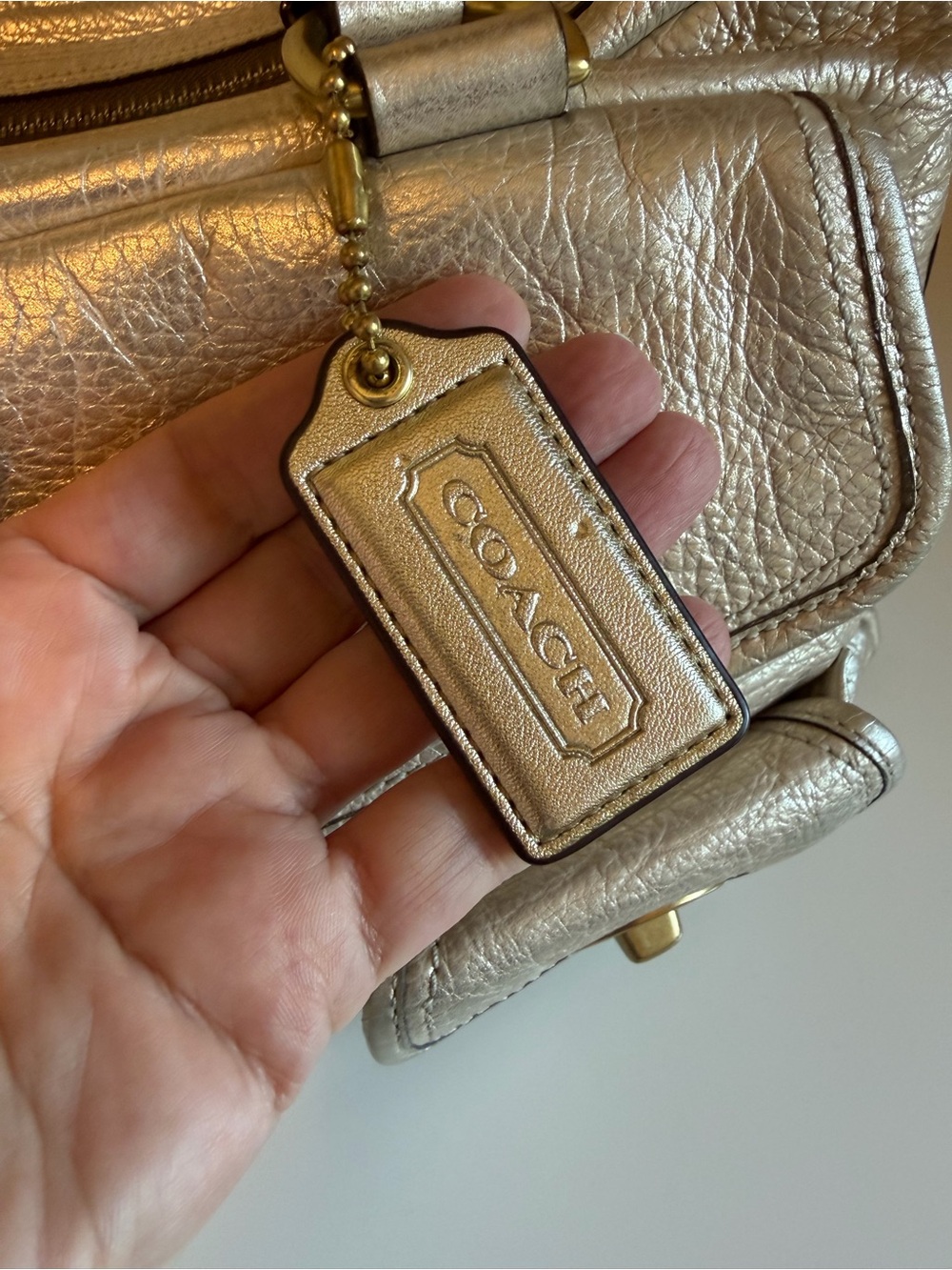 Coach Y2K Legacy Peyton Satchel Style 13547 - Picture 7 of 12